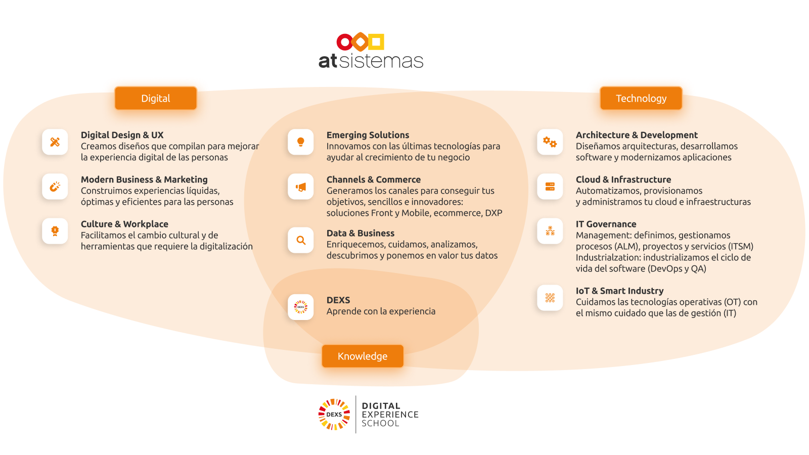 Áreas de conocimiento DEXS